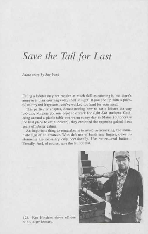 Save the Tail for Last