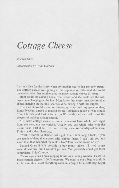 Cottage Cheese