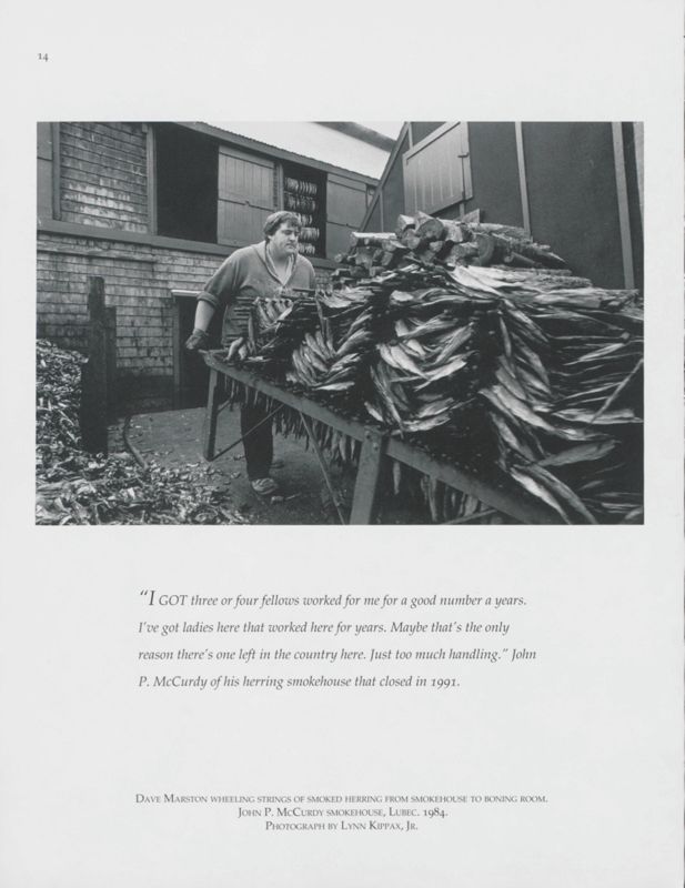 Wheeling Smoked Herring, Lubec, 1984