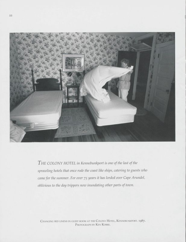 Colony Hotel, Kennebunkport, 1987