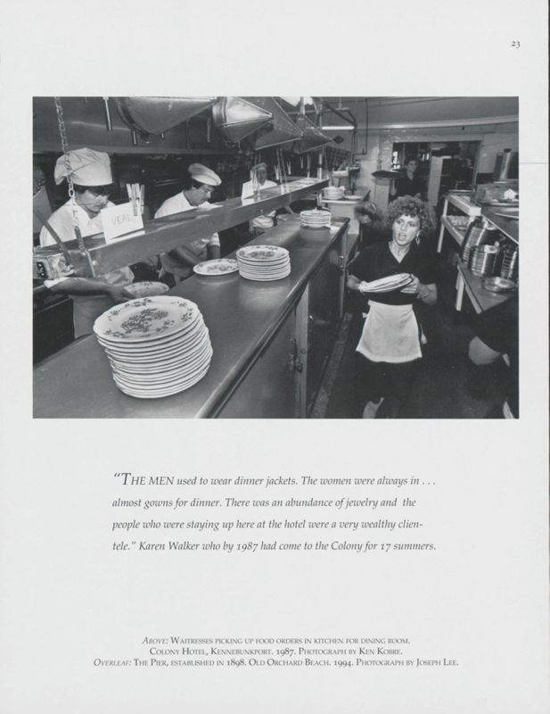 Colony Hotel Kitchen, Kennebunkport, 1987