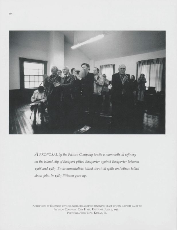 After Voting, Eastport, 1981