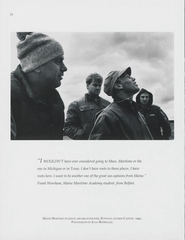 Maine Maritime Students, Castine, 1991
