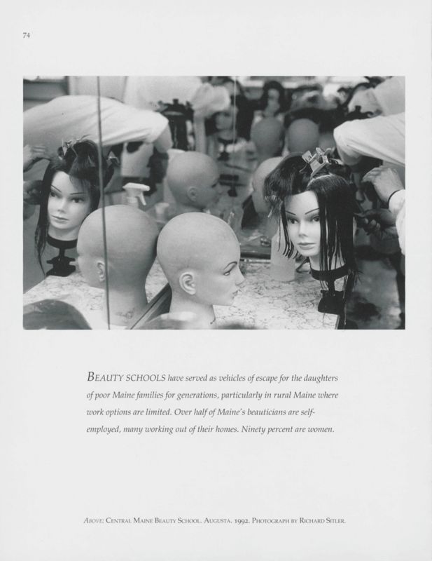 Central Maine Beauty School, Augusta, 1992