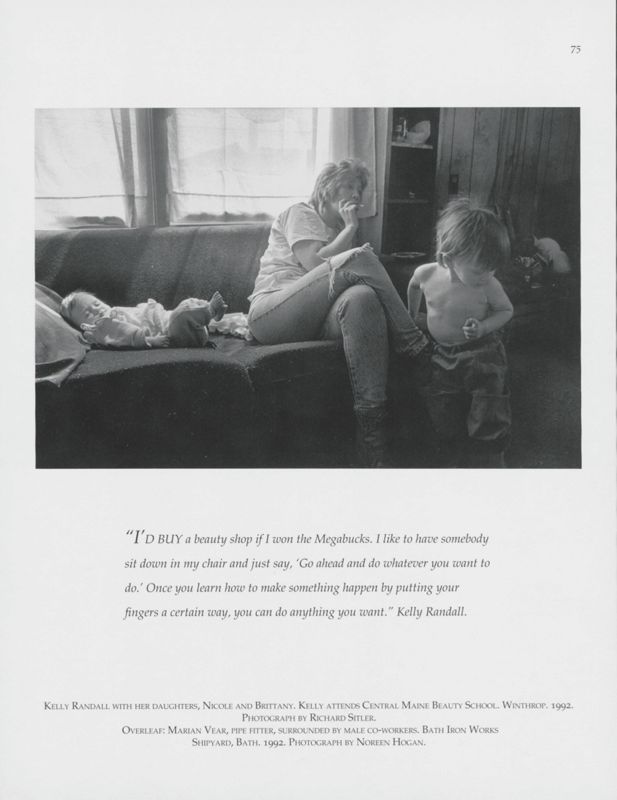 Home from Beauty School, Winthrop, 1992