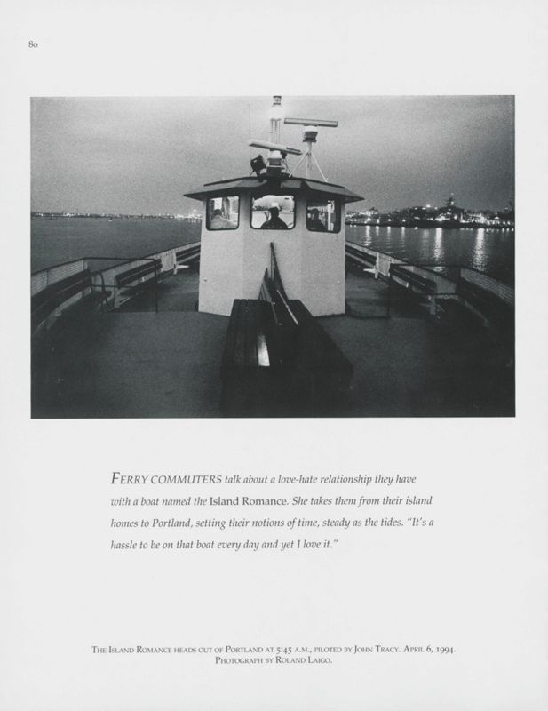 The Island Romance Heads Out, Portland, 1994