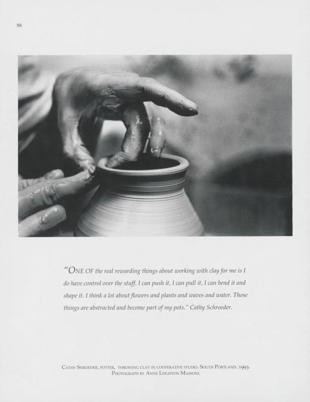 Throwing Clay, South Portland, 1993