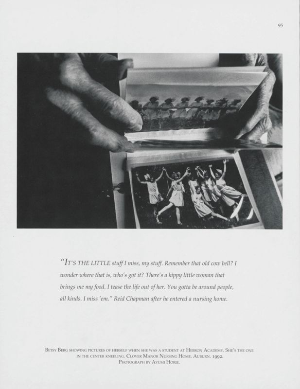 Nursing Home Memories, Auburn, 1992