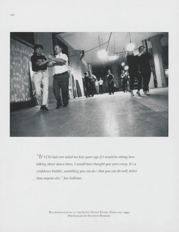 Dancing at Gotta Dance Studio, Portland, 1993