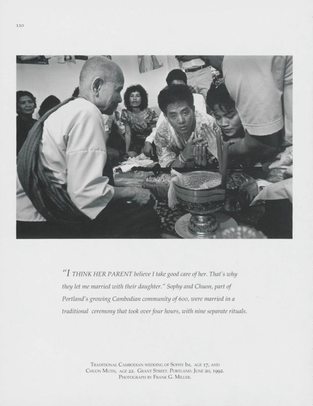 Traditional Cambodian Wedding, Portland, 1992
