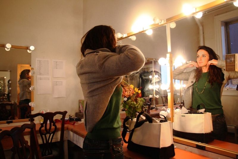 Downstage, Curtains Up!