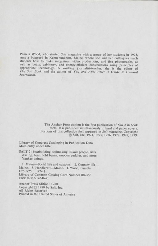 Copyright Page- Salt 2