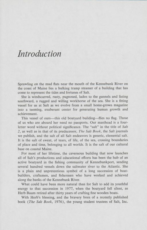 Introduction- Salt 2