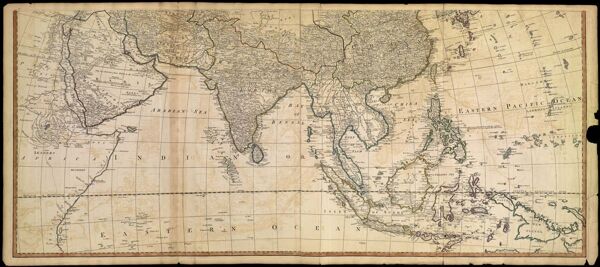 Asia and its Islands according to d'Anville: divided into Empires, Kingdoms, States, Regions &ca with the European Possessions and Settlements in the East Indies and an Exact Delineation of all the Discoveries made by the English under Captn. Cook.