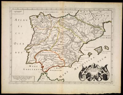 Antiquorum Hispaniae Espiscopatuum Geographica Descriptio.