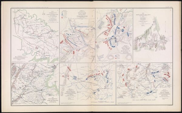 Map of the operations of the cavalry brigade commanded by Brig. Gen. J. E. B. Stuart from 25 June to 10 July 1862.