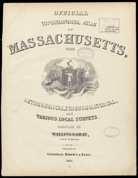 Official Topographical Atlas of Massachusetts