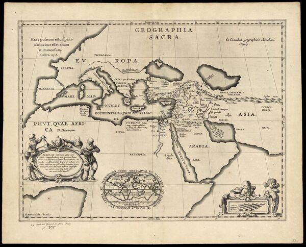 Geographia Sacra. Geographia sacra Ex Conatibus geographicis Abrahami Ortelÿ