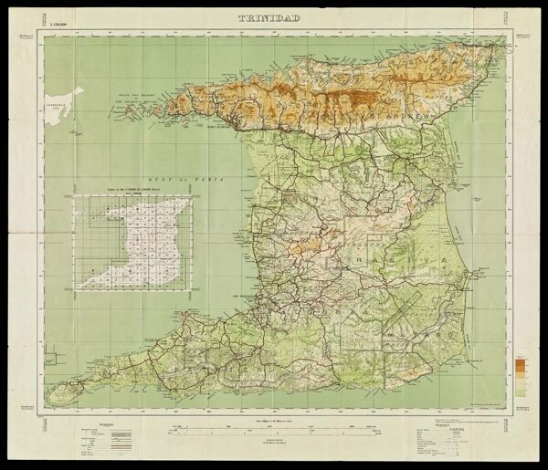 Trinidad Drawn and Heliographed by O.S. 1930