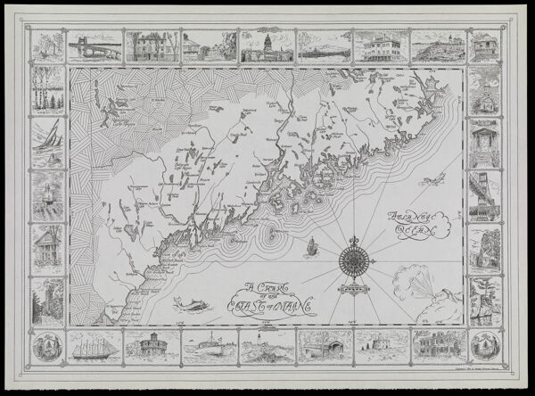A Chart of the Coast of Maine