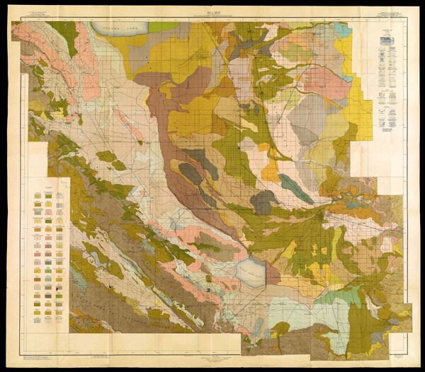 Soil Map California: Reconnoissance Survey, Upper San Joaquin Valley Sheet