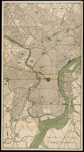 Map of the City of Philadelphia