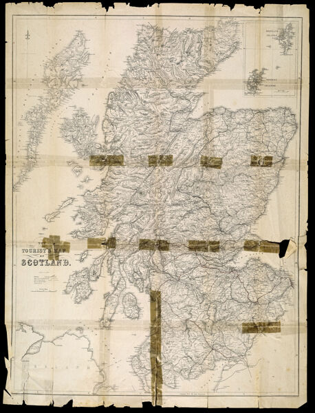 Tourist's Map of Scotland
