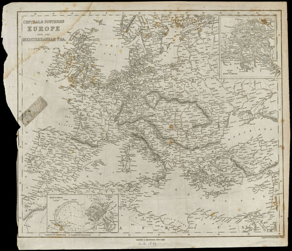 Central & Southern Europe with the Mediterranean Sea
