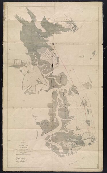 West Portion of Jamaica Bay, New York  Topographic Survey under the direction of the Jamaica Bay Improvement Commission Sept. to Dec. 1909