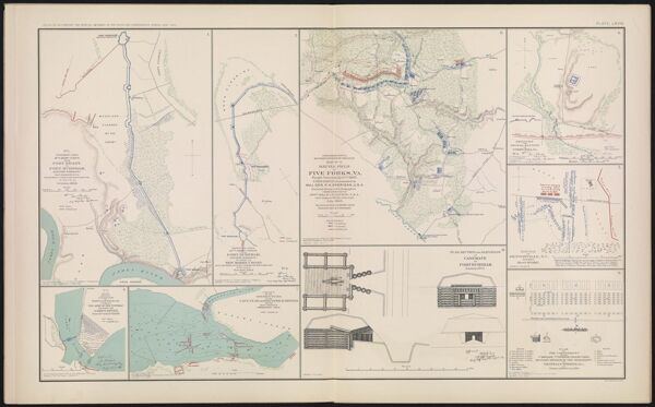 Engineer Office Military Division of the Gulf, Map No. 5.  Upper Potomac from McCoy's Ferry to Conrad's Ferry and adjacent portions of Maryland and Virginia, showing the operations of the Army of the Shenandoah, commanded by Maj. Gen. P. H. Sheridan, U. S. A.