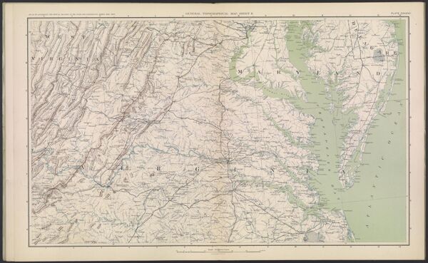 General Topographical Map.  Sheet II.