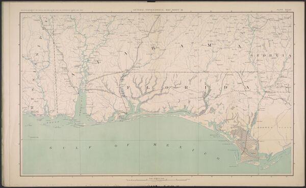 General Topographical Map.  Sheet XII.