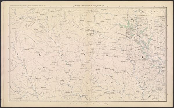 General Topographical Map.  Sheet XXIII.