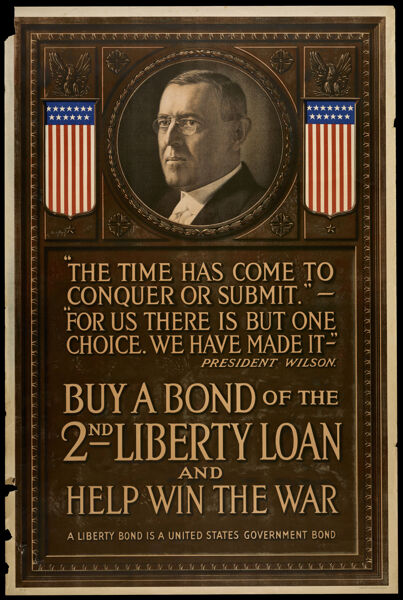 Buy A Bond of the Second Liberty Loan and Help Win the War.