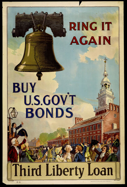 Ring It Again Buy U.S. Government Bonds Third Liberty Loan