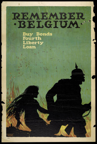 Remember Belgium. Buy Bonds. Fourth Liberty Loan
