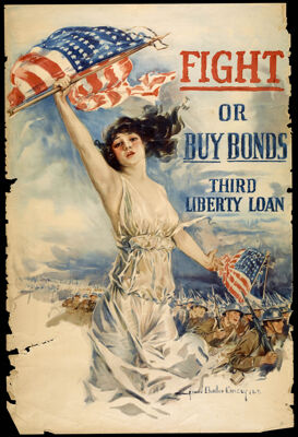 Fight or Buy Bonds. Third Liberty Loan