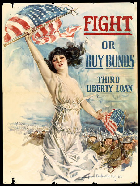 Fight or Buy Bonds. Third Liberty Loan