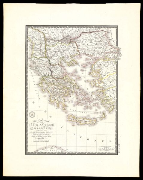 Carte Générale de la Grèce