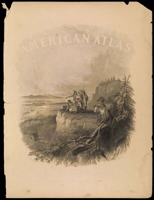 American Atlas [Frontispiece] from Johnson's New Illustrated (Steel Plate) Family Atlas