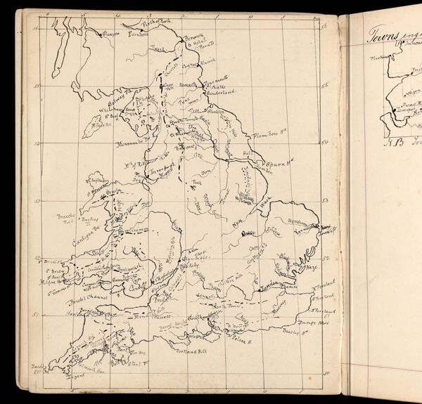 [Untitled map of England.]