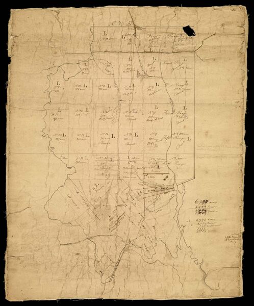 [property plan of West Dennysville]