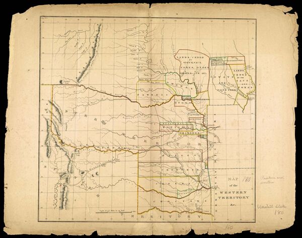 Map of the Western Territory &c