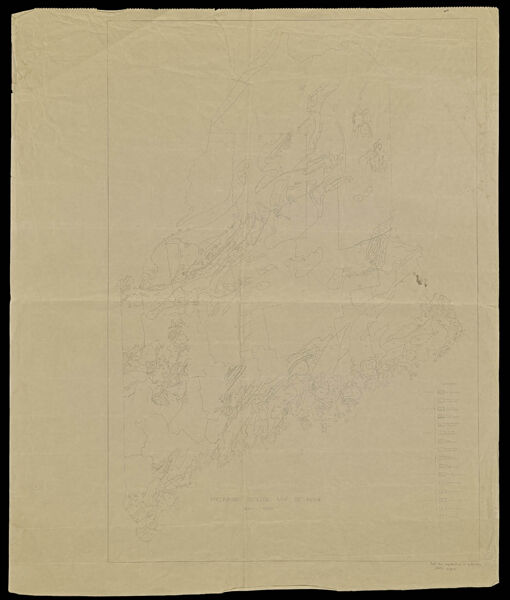 Preliminary Geologic Map of Maine