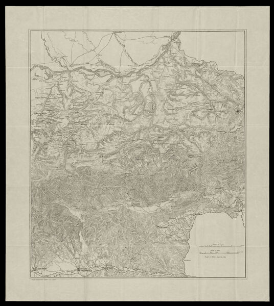 [Map of the Country between the Danube and the Maritza]