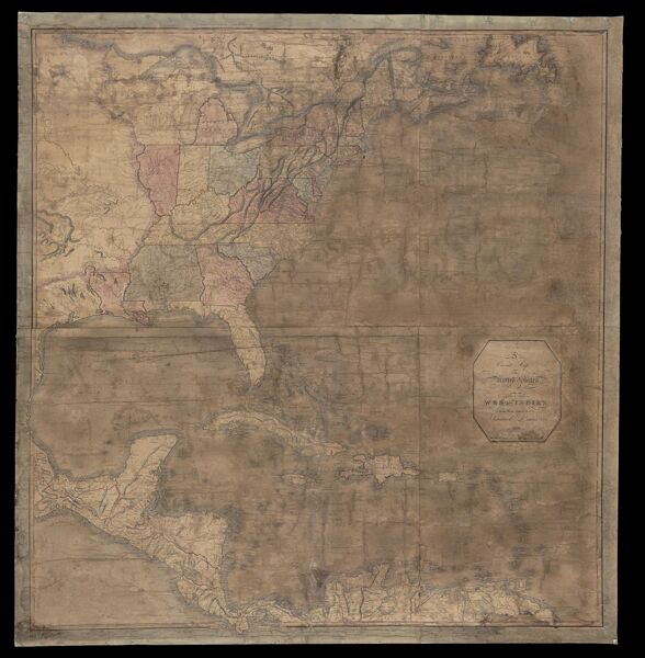 A Correct Map of the United States with the West Indies