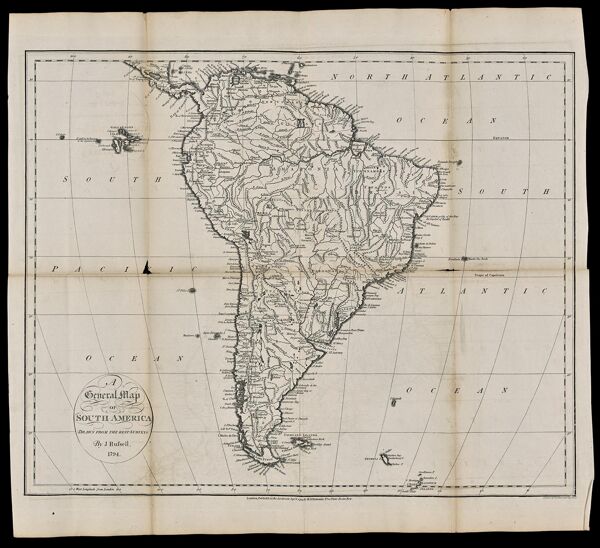 A general map of South America : drawn from the best surveys