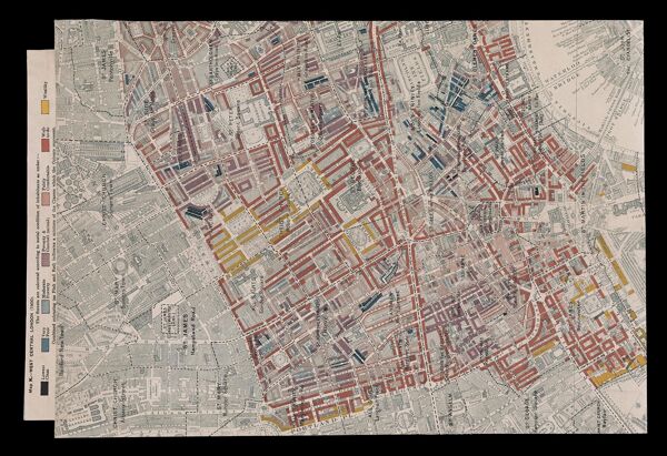 Map K. - West Central London (1900).
