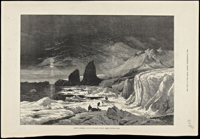 Arctic Scenery : Cape of Pillars, Crown Prince Rudolph Land