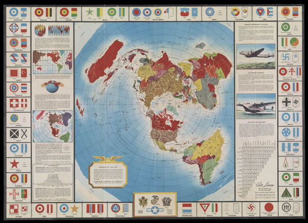 Global Map for Global War and Global Peace